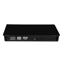 Grabadora de DVD Externa Tipo C USB 3.0 para Portátil con 2 Puertos USB y Ranura para Tarjetas SD/TF, Caché de 8 MB, Corrección de Errores DVD-RW