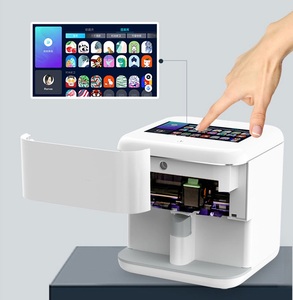 Impresora de uñas 3D automática <span class=keywords><strong>ANJOU</strong></span>, uso doméstico y de salón, máquina de pintura de uñas DIY, fuente de alimentación eléctrica para impresión de Arte de uñas - Product Image 4