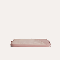 Housse d'ordinateur portable rose personnalisable avec logo, sac organisateur pour ordinateur portable en gros avec poche avant, fermeture éclair et design fin pour un transport léger