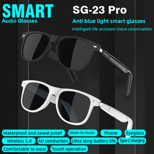 SG-23 d'usine Pro AI lunettes de soleil intelligentes pour hommes contrôle tactile HIFI musique réponse appel résistant aux ultraviolets lunettes Audio intelligentes - Product Image 2