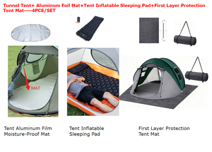 Pare-soleil double couche étanche à la neige pour le <span class=keywords><strong>camping</strong></span>, ouverture automatique rapide et étendue pour la plage, le glamping et les tentes, tente dôme - Product Image 2