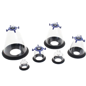 Masker anestesi hewan, terapi oksigen anjing atau kucing dengan diafragma - Product Image 1