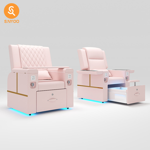 Großhandelspreis Luxus Pediküre-Stuhl Fuß-Spa 2025 Pediküre Spa-Sessel mit Rohrloser Whirlpool- & Heizfunktion - Product Image 3