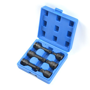 Jeu de clés à douille pour bouchon de vidange Volkswagen Audi Porsche M14 M16 M18 1/2 pouce 6 pièces, boîte à outils de réparation automobile - Product Image 3