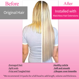 Cinta de inyección Ins Extensiones de cabello virgen humano con cutícula completa intacta Suave y recto Doble dibujado SIN enredos SIN cabello <span class=keywords><strong>malo</strong></span> - Product Image 4