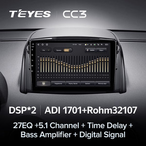 2016 autoradio multimédia lecteur vidéo TEYES CC3 2K pour Renault Koleos 2008 - Ce Renault <span class=keywords><strong>Megane</strong></span> 2 Android Auto Station 12 mois - Product Image 4