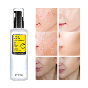 Disunie Smooth Snail Face Serum 96% Snail Secretion Filtrate Ácido hialurónico Calmante Reparación de la piel dañada Manchas oscuras Suero para la piel - Product Image 6
