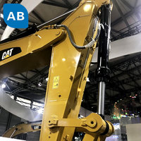 Cylindre hydraulique de construction résistant aux chocs pour excavatrices et grues