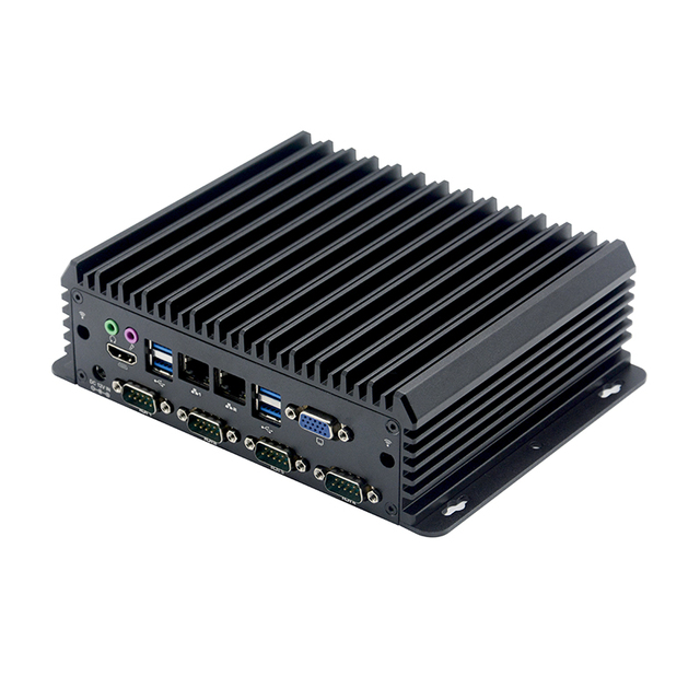 Industrial Gaming Desktop OPS I3-4120U/2.0GHz 2 DDR4 Slots Aluminum Alloy No Fan Computer Integrated Iris Graphics for Windows