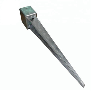 Thép Mạ Kẽm Ngoài Trời Hàng Rào Bài <span class=keywords><strong>Spike</strong></span> Nhọn Cực Neo Mặt Đất Vít - Product Image 1