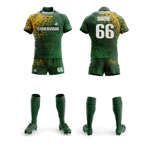 Uniforme d'équipe de Rugby de tissu résistant à la déchirure de couture robuste Sublimation dernière conception nouveau maillot de Rugby pour les hommes - Product Image 2