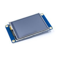 Nextion-pantalla táctil de 2,4 "TFT 320X240 NX3224T024 HMI, modo de pantalla inteligente UART para Raspberry Pi ESP8266
