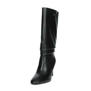 Laura Biagiotti Women's <b>Knee</b> <b>High</b> Boots Black Heel 8843 - Product Image 6