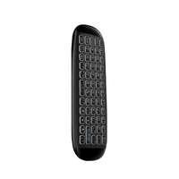 Control Remoto Inalámbrico M6 Voice 2.4GHz con Aprendizaje de Código Variable, Mini Teclado de Doble Cara (Plástico)