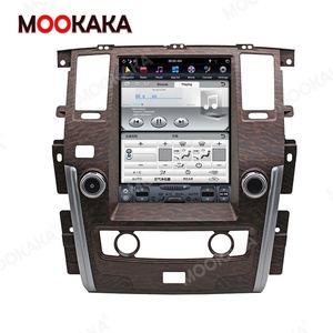 Lecteur multimédia automobile Android 14.0 4+128G PX6 vertical Tesla avec DSP Carplay pour NISSAN PATROL 2010-2018 Radio sans lecteur <span class=keywords><strong>DVD</strong></span> - Product Image 3