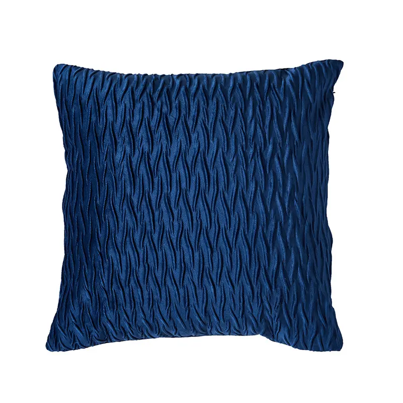 Square Jacquard Velvet Pillowcases Decorative Throw Pillows Cover for Couch Sofa Living Room Decor Farmhouse Cushion Cover