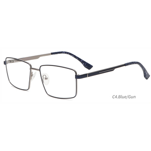 <span class=keywords><strong>2025</strong></span> mới nhất vuông kim loại khung quang người đàn ông bán buôn nhà sản xuất Eyewear cảnh tượng kính quang học - Product Image 6