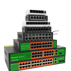 <span class=keywords><strong>16</strong></span> cổng máy tính để bàn mạng chuyển đổi 10/100/1000Mb Ethernet chuyển đổi SNMP QoS chức năng 24 tháng bảo hành cho văn phòng máy tính mạng - Product Image 2