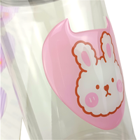 Dôme 3D mignon personnalisé de grande taille étiquette en gel autocollants d'étiquette d'ornement en résine époxy de dessin animé en plastique souple transparent avec colle 3M