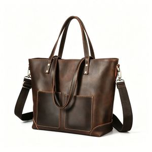 Women'S Pu <b>Handbag</b> Fascrocodile Pattern <b>Medium</b> Large Capacity Vintage Trendy Versatile Shoulder Bag <b>Handbag</b> - Product Image 2