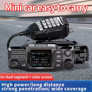 Ricevitore di Comunicazione a Doppio Canale Zastone D500 25W Mini Stazione Radio per Auto Ricetrasmettitore Tipo Split Radio Mobile Montata su Veicolo - Product Image 2