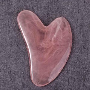 Anti-Aging Facial Massager with Nephrite Stone & Pink Rose Quartz Gua Sha and Natural <b>Jade</b> <b>Roller</b> for Face Timing Control - Product Image 5