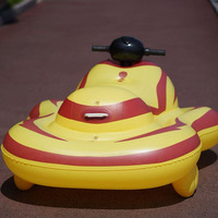 Jet ski gonflable électrique, jouet aquatique sûr avec propulseur électrique, embarcation gonflable pour jeux aquatiques en famille, divertissement en piscine