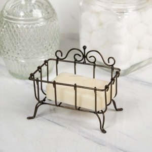 Jabonera de acero inoxidable de grado superior en diseño hecho a mano con acabado pulido perfecto para uso en hoteles y baños - Product Image 5