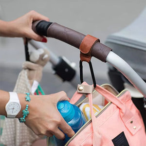 Porte-clés suspendus Velcro personnalisé multi-usages crochets de vélo en gros Portable bébé poussette crochets Velcro crochets d'escalade - Product Image 6