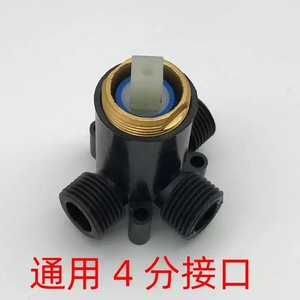 วาล์วผสมติดผนังแบบก้านเดียว แกนเซรามิก 3.5-4.9 แกลลอนต่อนาที สำหรับเครื่องทำน้ำอุ่นไฟฟ้า ก๊อกน้ำฝักบัว - Product Image 5