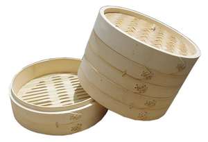 Strumento di cottura tradizionale in stile cinese economico vapore di bambù amichevole nei ristoranti della cucina hotel per il vapore di bambù - Product Image 6