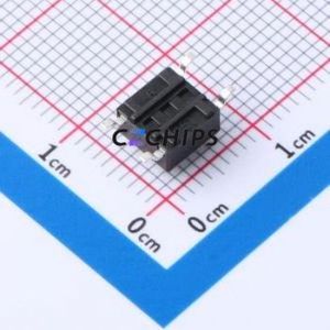 TP10723545 Tactile Switch SMD-4P,6x6mm Switch Single Pole Single Throw Round Button 3.5N Vertical Mount - Product Image 2