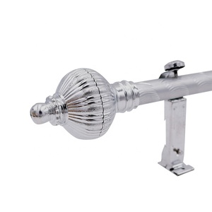 24mm Geschnitzte Pole Aluminium Luxus Vorhang Stangen Für Indonesien Markt Mit Vorhang Aluminium Rohr - Product Image 2