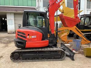 รถขุด KUBOTA KX165 ขนาด 16 ตัน พร้อมบุ้งกี๋ขนาด 0.24 เมตร  เครื่องยนต์คูโบต้า 48.3 กิโลวัตต์ - Product Image 5