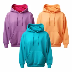 ANYU Custom New Arrival High Street Loose Hoodie Back Letter Silicone Print Men Sweatshirts Oversized Cotton Unisex Hoodies