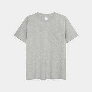 Usine en gros poids lourd 300GSM coton T-Shirt à manches courtes lâche mode personnalisé imprimé Logo solide motif 100% coton - Product Image 4