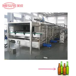 3 In 1 330ml Glass Bottle With Crown Beer Making Machine Craft Beer Production Line Isobaric Beer Bottle Filling Machine