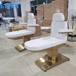 KISEN Luxury 4 Motor Adjustable Functional <b>Electrical</b> Facial Spa Treatment Therapy Massage <b>Table</b> and Beauty Bed for Beauty Salon - Product Image 3