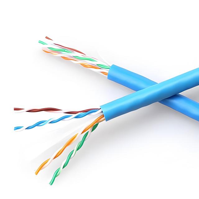 100% Pure Copper Cat6 UTP LAN Cable 1000Mbps High Speed Network Patch Cord 23AWG 24AWG Ethernet PVC CCA Optional 100m/305m 2000+