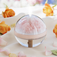 Humidificateur de fleur éternelle 270ml Diffuseurs de maison Rechargeable Portable Cool Mist Air Humidifier Purificateurs avec veilleuse