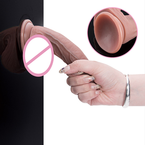Flüssiger Silikon Realistischer <span class=keywords><strong>Dildo</strong></span> mit starkem Saugnapf <span class=keywords><strong>Dildo</strong></span> <span class=keywords><strong>Ultra</strong></span> weicher dicker G-Punkt Stimulation <span class=keywords><strong>dildo</strong></span> Sexspielzeug für Frauen - Product Image 4