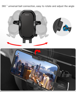C84 Yesido accessoires de téléphone portable support de montage pour téléphone portable pince en silicone fente pour <span class=keywords><strong>CD</strong></span> support pour téléphone de <span class=keywords><strong>voiture</strong></span> - Product Image 6