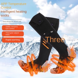 5V Power <span class=keywords><strong>Bluetooth</strong></span>-Enabled Heated Crew Level Chaussettes de ski décontractées Chauffage électrique Jetable pour le corps de ski en plein air en hiver - Product Image 5