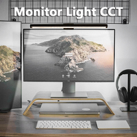 Barre lumineuse LED blanche à commande tactile avec gradation USB pour bureaux, jeux, études, lecture