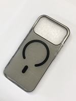 Étui rigide magnétique pour iPhone 18 17 16 15 14 13 12 11 Pro Max, design transparent, matériau PC, coques de téléphone portable