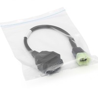 Motorrad OBD2 Adapter kabel 6PIN Kompatibel mit Kawasaki Diagnose scanner