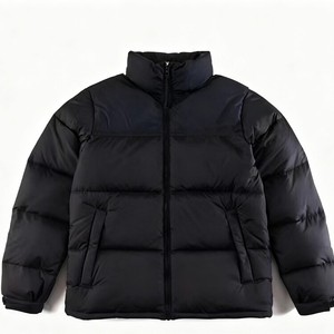 Blouson matelassé vintage grande taille de haute qualité avec fermeture éclair, en matériau PC épais, imperméable, emballage en tambour, 95% hiver, personnalisé - Product Image 1
