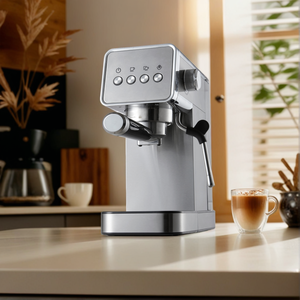 Máquina de espresso de acero inoxidable 20Bar de alta presión para café y uso doméstico - Product Image 1