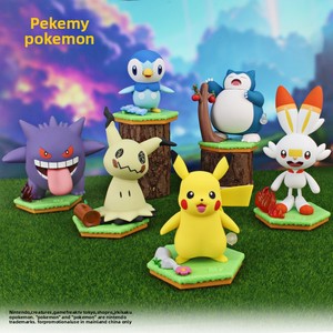 Autentica Figurina Giocattolo <span class=keywords><strong>Pokémon</strong></span> Serie Wind-Up: <span class=keywords><strong>Pikachu</strong></span>, Snorlax, Gastly - Modellino Trendy da Collezione 9001P (14+ Anni) - Product Image 3