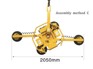 TRUETEC <span class=keywords><strong>Glass</strong></span> Lifter Ventosa Vacuum Lifter para Placa De Metal/Aço/Placa De Madeira/Vidro - Product Image 2